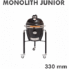MONOLITH Grill Junior schwarz inkl. Gestell