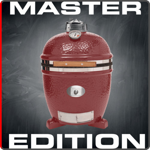 MONOLITH Grill Classic MASTER PRO-Serie Rot ohne Gestell